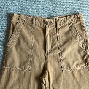 The Great. High Waist Wide Leg 100% Cotton Pants